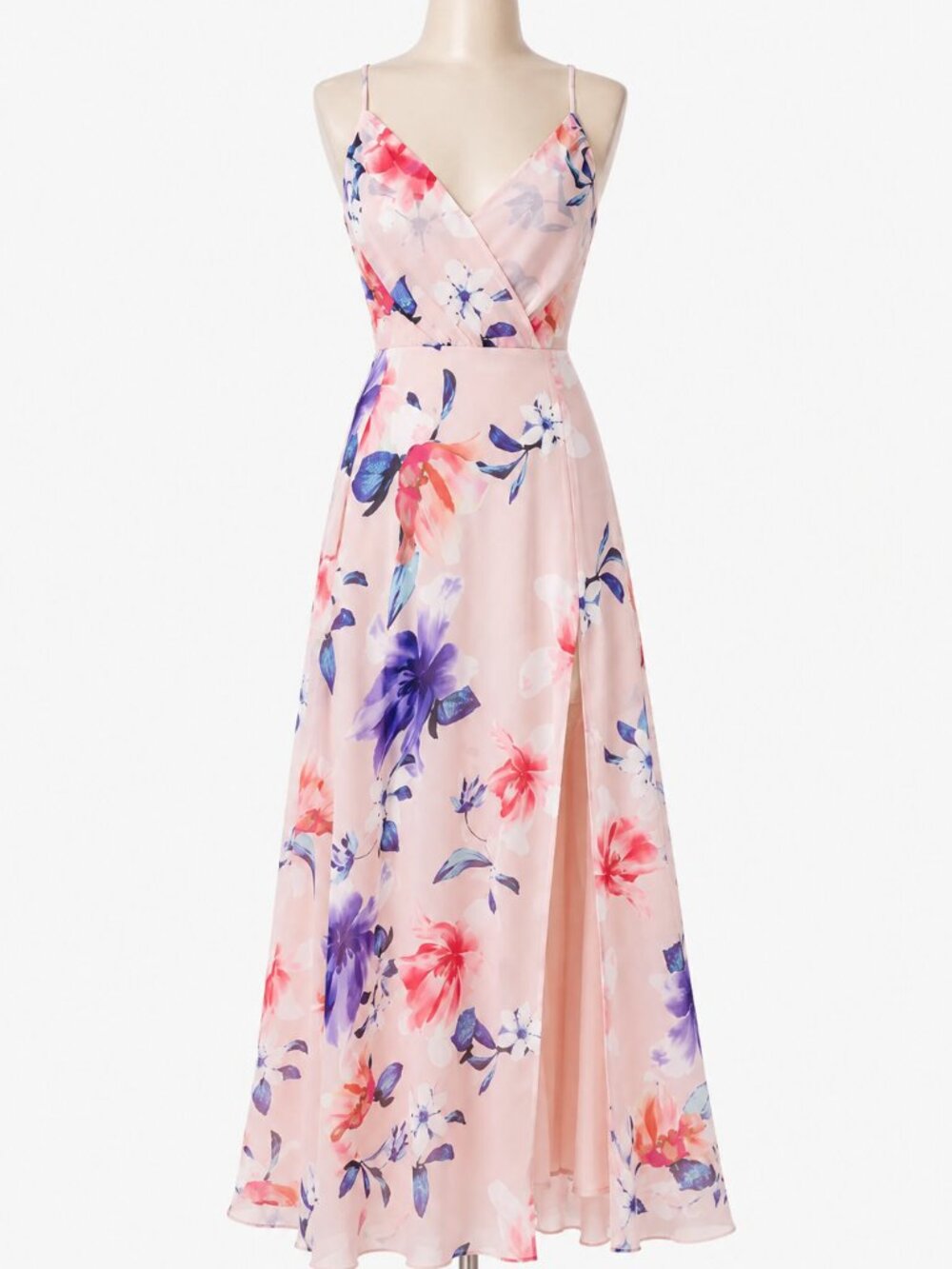 Yumi Kim Medium Pink Floral Maxi Dress